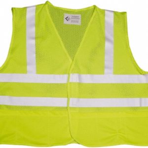 ABILITYONE High Visibility Vest: X-Large, ANSI Class 2 8415015984870