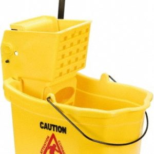 ABILITYONE Mop Buckets & Wringers; Connection Type: Clamp Jaw ; Mop Color: Yellow ; UNSPSC Code: 47121800 7920013433776