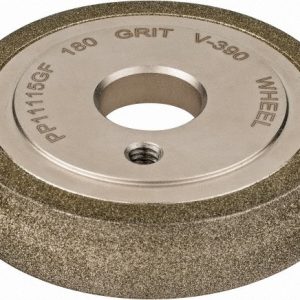 DAREX Tool & Cutting Grinding Wheel: 3" Dia, 180 Grit, Type 12 PP11115GF