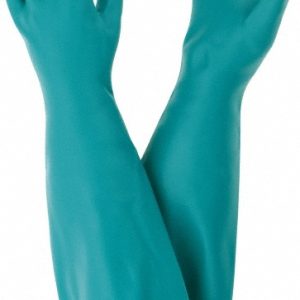 ANSELL Series 37-185 Chemical Resistant Gloves: Size Small, 22.00 Thick, Nitrile, Nitrile, Unsupported, 117298