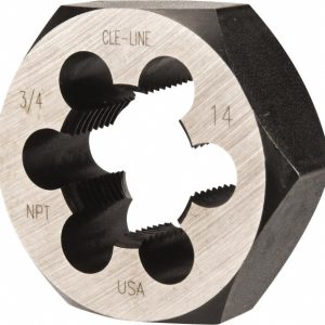 CLE-LINE 3/4-14 NPT x 2" Hex Hex Pipe Die C65575