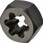 CLE-LINE Hex Rethreading Die: 11/16-11, Right Hand, Carbon Steel C65616