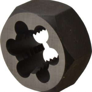 CLE-LINE Hex Rethreading Die: 3/4-10, Right Hand, Carbon Steel C65618