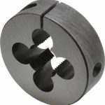CLE-LINE Round Die: 5/8-18, 2" OD, Carbon Steel C65316