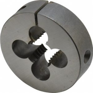 CLE-LINE Round Die: 1/4-20, 2" OD, Carbon Steel C65264