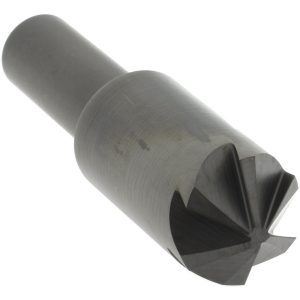HERTEL Countersink: 3/4" Head Dia, 120.00 deg Included Angle, 6 Flute, High-Speed Steel, Right Hand Cut GX89330625