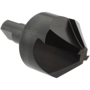 HERTEL Countersink: 2" Head Dia, 82.00 deg Included Angle, 4 Flute, High-Speed Steel, Right Hand Cut GX89330807