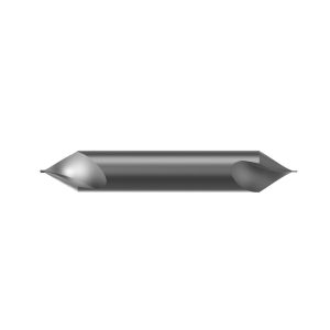 HERTEL Countersink: 1/2" Head Dia, 82.00 deg Included Angle, 4 Flute, Solid Carbide, Right Hand Cut 334-206060