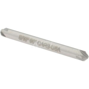 HERTEL Countersink: 3/16" Head Dia, 90.00 deg Included Angle, 4 Flute, Solid Carbide, Right Hand Cut 334-202070