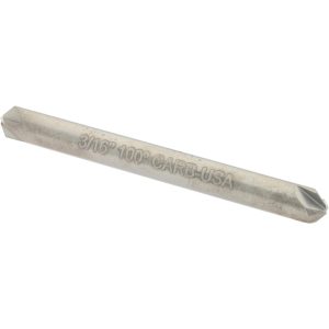 HERTEL Countersink: 3/16" Head Dia, 100.00 deg Included Angle, 4 Flute, Solid Carbide, Right Hand Cut 334-202080