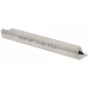 HERTEL Countersink: 5/16" Head Dia, 90.00 deg Included Angle, 1 Flute, Solid Carbide, Right Hand Cut 331-204070