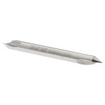 HERTEL Countersink: 3/16" Head Dia, 60.00 deg Included Angle, 1 Flute, Solid Carbide, Right Hand Cut 331-202050