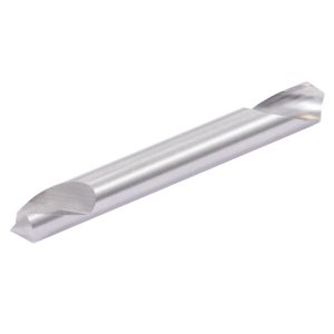 HERTEL Countersink: 1/4" Head Dia, 100.00 deg Included Angle, 1 Flute, High-Speed Steel, Right Hand Cut GX89339378