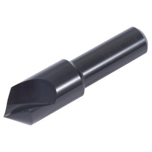 HERTEL Countersink: 1/2" Head Dia, 90.00 deg Included Angle, 1 Flute, High-Speed Steel, Right Hand Cut GX89340533