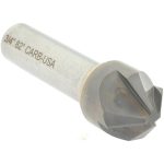 HERTEL Countersink: 3/4" Head Dia, 82.00 deg Included Angle, 4 Flute, Solid Carbide, Right Hand Cut 334-008060