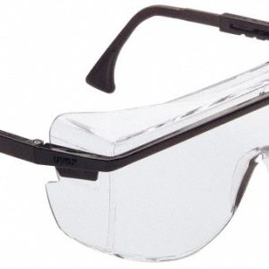 UVEX Safety Glass: Anti-Fog & Scratch-Resistant, Polycarbonate, Clear Lenses, Full-Framed, UV Protection S2500C