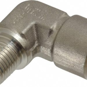HAM-LET Pipe 90 &deg; Street Elbow: 1/4" Fitting, 316 Stainless Steel 3001123
