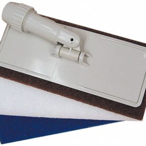 ABILITYONE Floor Pad & Screen: Non-Abrasive, 10" Long, 4-3/4" Wide 7910015124968