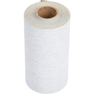 3M Adhesive Back Sanding Sheet: Silicon Carbide, 220 Grit, 4-1/2" Wide, 10 yd Long 7010362353