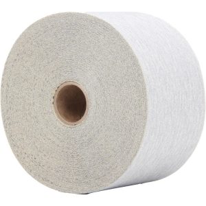 3M Adhesive Back Sanding Sheet: Silicon Carbide, 120 Grit, 2-3/4" Wide, 35 yd Long 7000119251
