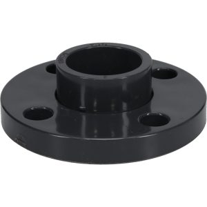 PRO-SOURCE 1-1/4" Pipe, 4-5/8" OD, PVC Socket Pipe Flange 90381600509