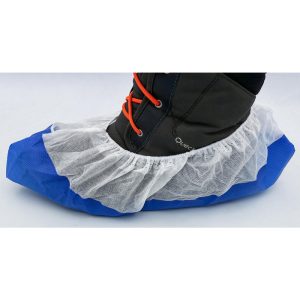 PRO-SAFE 150 Qty 1 Pack Size XL Poly Laminated Polypropylene with EVA Coating Non-Skid Shoe Cover SC-PP-40B-HMXL-150PR