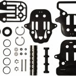 SANDPIPER Diaphragm Pump Air Section Repair Kit: Includes Bumper, Gasket, O-Rings, Pilot Valve Body, Plunger Actuator, Plunger Bushing, Retainer Ring, Shaft Seal & Sleeve & Spool Set, Use with S15 Metallic, S20 Metallic & S30 Metallic 476.421.000