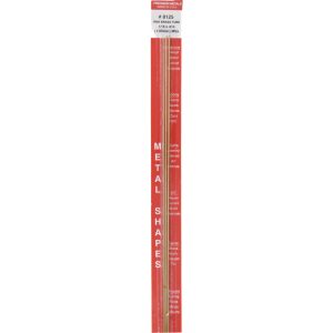 K&S ENGINEERING 1/16" Outside Dia x 12" Long, Brass Round Tube 8125