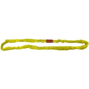 LIFT-ALL Endless Round Sling: 8' Long, 8400 lb Vertical Capacity, 6700 lb Choker Capacity EN90X8