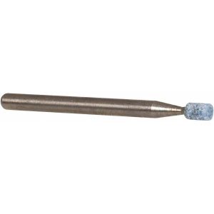 TRU-MAXX Mounted Point: 5/32" Thick, 1/8" Shank Dia, W141, 60 Grit, Medium 66253291664