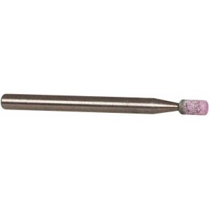 TRU-MAXX Mounted Point: 5/32" Thick, 1/8" Shank Dia, W141, 60 Grit, Medium 66253291845
