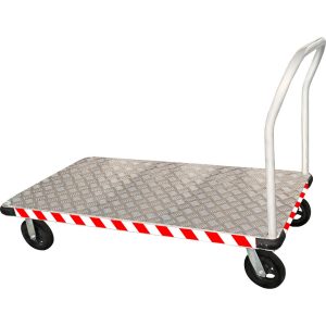 PRO-SOURCE Platform Truck: 2,000 lb Capacity, Aluminum Deck AF3060