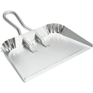 PRO-SOURCE Handheld Dustpan: Aluminum Body, 9" Aluminum Handle 89754758