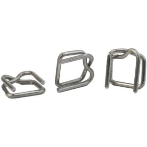 PAC STRAPPING Pack of (1000) 1/2" Wide, Metal Buckles B-4A