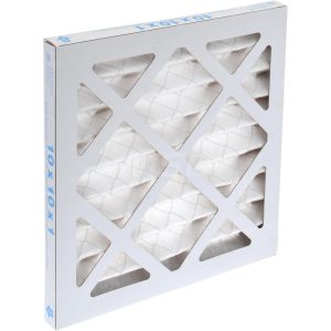 PRO-SOURCE Pleated Air Filter: 10 x 10 x 1", MERV 8, 35% Efficiency, Wire-Backed Pleated PRO10404