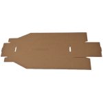 JESPEN IND LLC Cardboard Hopper Shelf Bin: White BN 1864
