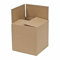 JESPEN IND LLC Corrugated Shipping Box: 8" Long, 8" Wide, 8" High 8 CUBE