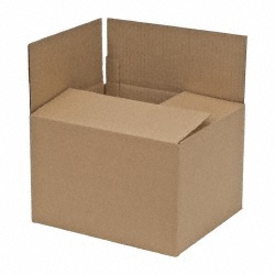 JESPEN IND LLC Corrugated Shipping Box: 12" Long, 10" Wide, 8" High 30