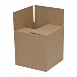 JESPEN IND LLC Corrugated Shipping Box: 14" Long, 14" Wide, 14" High 14 CUBE