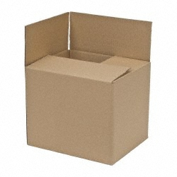 JESPEN IND LLC Corrugated Shipping Box: 12" Long, 10" Wide, 10" High 32