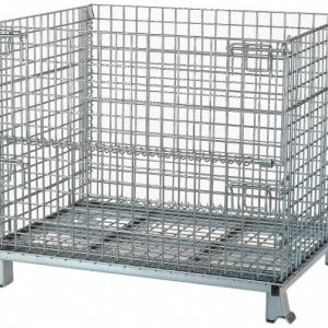 NASHVILLE WIRE Bulk Storage Container: Steel, Basket-Style Bulk Container C324028S4