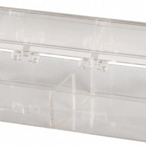 FLAMBEAU 2 Compartment Clear Small Parts Box A214