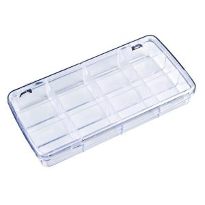 FLAMBEAU 12 Compartment Clear Small Parts Box DB219