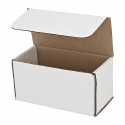 JESPEN IND LLC Crush-Proof Mailer: 4" OAW, 8" OAL, 4" OAH W 40