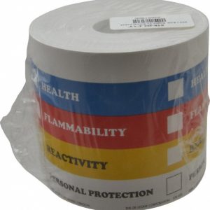 DE LEONE CORPORATION Health, Flammability, Reactivity, Personal Protection Shipping Label RTK402