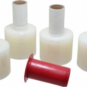 STRETCH ASSOCIATES Pack of (4) Rolls 3" x 650' 135 Gauge Clear Hand Held Stretch & Pallet Wrap with Extended Core X-135-3