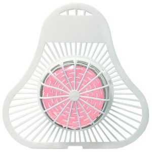 FRESH PRODUCTS Paradichlorobenzene Vinyl Urinal Screen with Block 4USPB-F-012I072M-20