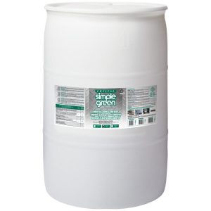 SIMPLE GREEN Crystal Industrial Cleaner & Degreaser, 55 gal Drum 0600000119055