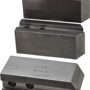 H & R MANUFACTURING Soft Lathe Chuck Jaw: Serrated HR-82-2.0-OP