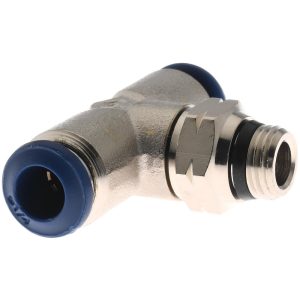 PRO-SOURCE Push-to-Connect Tube x Universal Thread Fitting: Swivel Branch Tee, 1/8 Thread, Universal, 1/4" OD 2555714865PRO